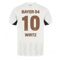Camiseta Bayer Leverkusen Florian Wirtz #10 Segunda Equipación Replica 2024-25 mangas cortas